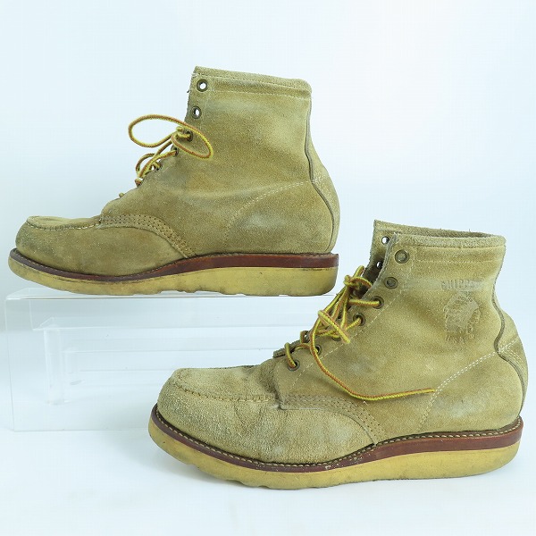 実際に弊社で買取させて頂いたCHIPPEWA/チペワ モックトゥワークブーツ 29492 /8EEの画像 3枚目