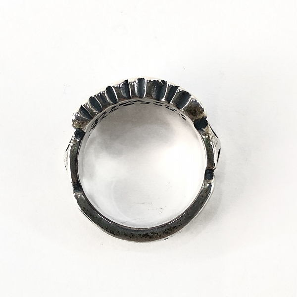 実際に弊社で買取させて頂いたBill Wall Leather/BWL/ビルウォールレザー ロゴデザインリング/14号の画像 5枚目