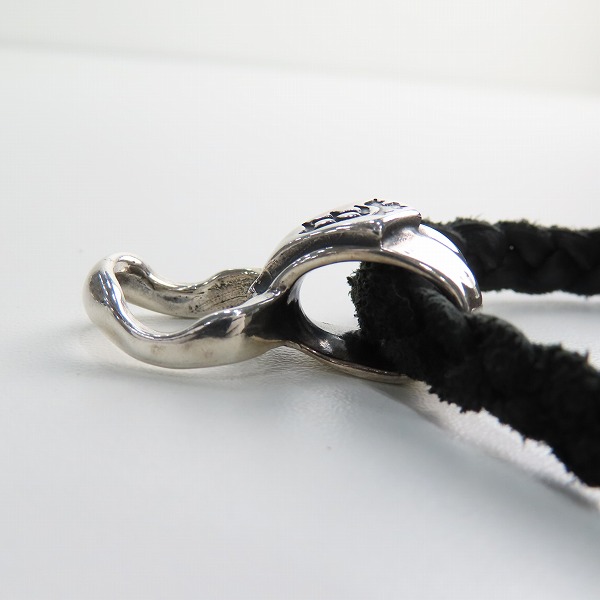 実際に弊社で買取させて頂いたBill Wall Leather/BWL/ビルウォールレザー Tバー&レザー ネックレスの画像 3枚目