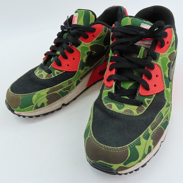 実際に弊社で買取させて頂いたNIKE×ATMOS/ナイキ×アトモス AIR MAX 90 PREMIUM ハンターカモ 333888-025/28.5