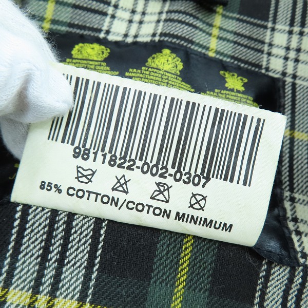 実際に弊社で買取させて頂いたBarbour/バブアー 90s BEAUFORT JACKET ビューフォート オイルドジャケット/C40/102CMの画像 4枚目