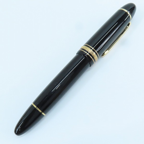 実際に弊社で買取させて頂いたMONTBLANC/モンブラン マイスターシュテュック 149 万年筆 ペン先刻印18K 750インクボトル付きの画像 1枚目