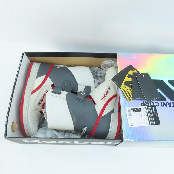 実際に弊社で買取させて頂いたReebok/リーボック ALIEN STOMPER HI/エイリアンスタンパー ハイ 世界426足限定 M49096/25.5の画像 8枚目