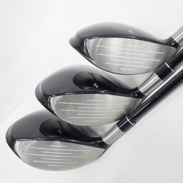 実際に弊社で買取させて頂いたTaylorMade/テーラーメイド BURNER/バーナー フェアウェイウッド 3w/15°,5w/18°,7w/21° 3本セット FLEX:S HC付きの画像 1枚目