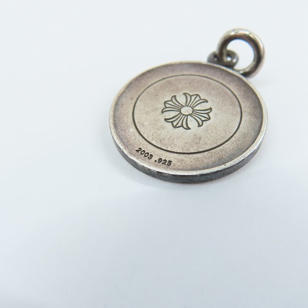 実際に弊社で買取させて頂いたCHROME HEARTS/クロムハーツ エンジェルメダルチャームV1 FUCK YOUの画像 4枚目