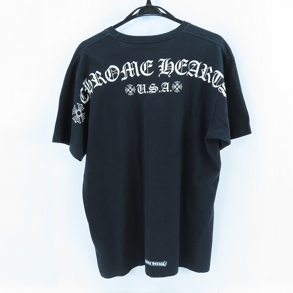 実際に弊社で買取させて頂いた【JPタグ】CHROME HEARTS/クロムハーツ arch logo TEE/アーチロゴ スクロールラベル Tシャツ 2212-304-0070/Lの画像 1枚目