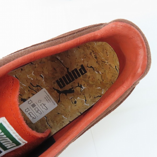 実際に弊社で買取させて頂いたPUMA×PATTA/プーマ×パタ CLYDE  スウェード ローカットスニーカー 363317-01/27.5の画像 4枚目