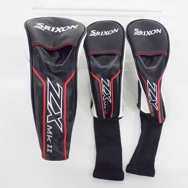 実際に弊社で買取させて頂いたDUNLOP/ダンロップ SRIXON/スリクソン ZX Mk II ドライバー,フェアウェイウッド, ヘッドカバー 3点セット