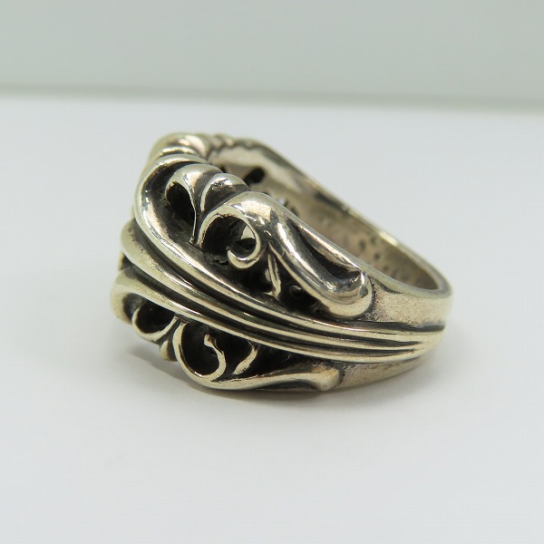 実際に弊社で買取させて頂いた【インボイス原本】CHROME HEARTS/クロムハーツ K&Tリング 20.5号の画像 2枚目