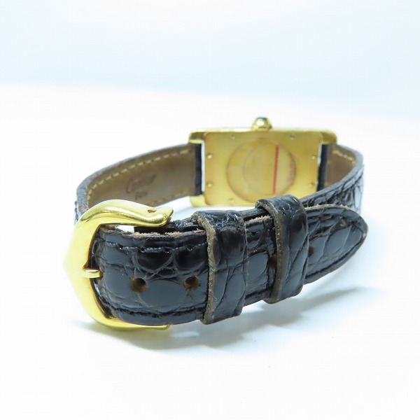 実際に弊社で買取させて頂いたCARTIER/カルティエ  タンクアメリカン SM クオーツ 18K 1710【動作未確認】の画像 2枚目