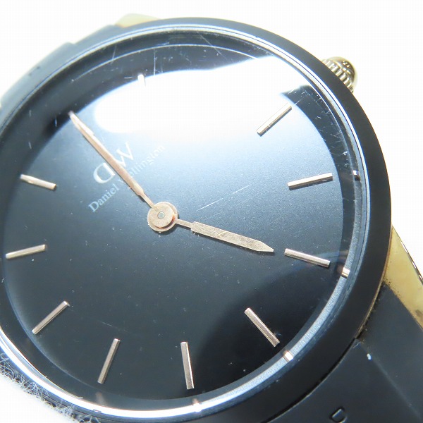 実際に弊社で買取させて頂いたDaniel Wellington/ダニエル ウェリントン アナログ 時計/ウォッチ M40CRB02【動作未確認】の画像 5枚目