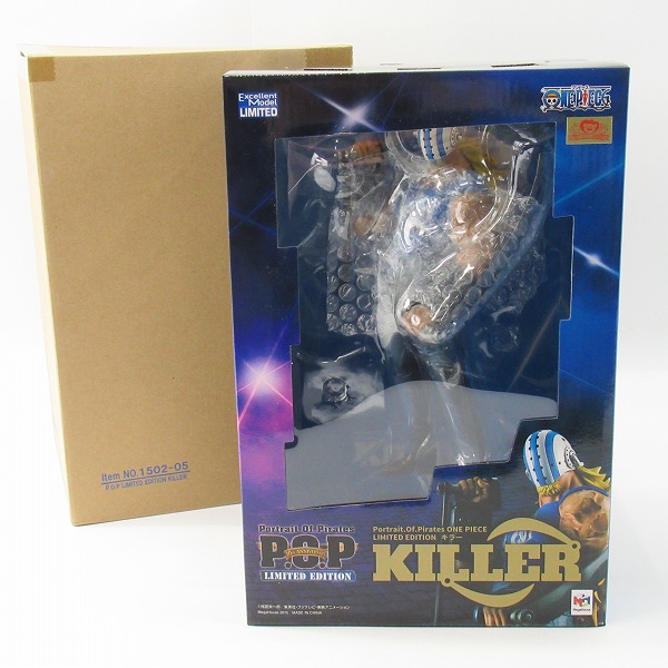 実際に弊社で買取させて頂いた【未開封】メガハウス エクセレントモデル P.O.P ワンピース LIMITED EDITION キラー フィギュア