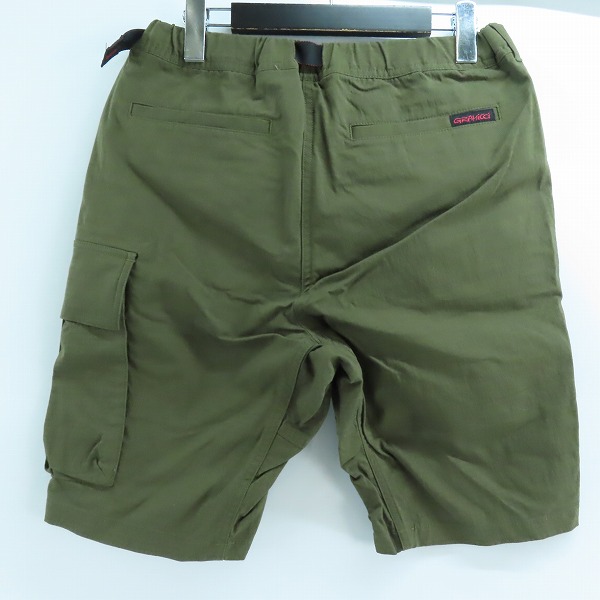 実際に弊社で買取させて頂いたGRAMICCI×BRIEFING×BEAMS/グラミチ×ブリーフィング×ビームス カーゴハーフパンツ/ショーツ カーキ GMP-17S154/Mの画像 1枚目