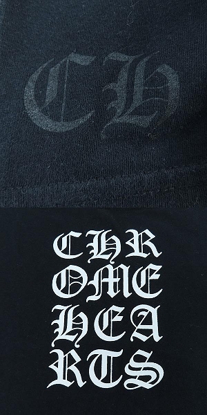 実際に弊社で買取させて頂いた【JPタグ】Chrome Hearts/クロムハーツ Vertical Logo バーティカル ロゴ プリント 半袖 Tシャツ 2212-304-0785/Lの画像 5枚目