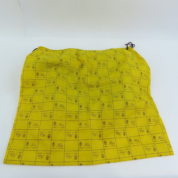 実際に弊社で買取させて頂いたFelisi/フェリージ レザー/ナイロン ショルダーバッグ ベージュ  9362の画像 8枚目