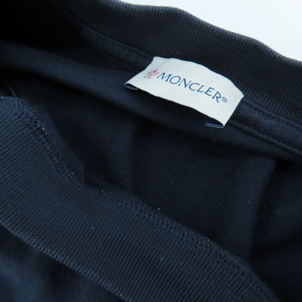 実際に弊社で買取させて頂いた【JPタグ】MONCLER/モンクレール 22SS LS T-SHIRT 長袖Tシャツ H10918D00009/Lの画像 9枚目