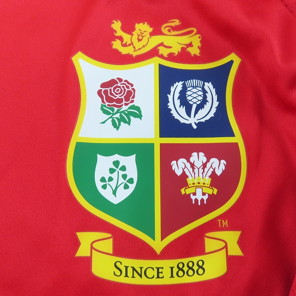 実際に弊社で買取させて頂いた(1)【未使用】CANTERBURY/カンタベリー ブリティッシュ＆アイリッシュ ライオンズ ラグビー Tシャツ QA004733/Sの画像 5枚目