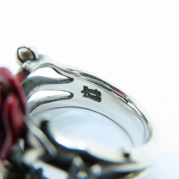実際に弊社で買取させて頂いたJUSTIN DAVIS/ジャスティンデイビス Sacred Rose Ring A/バラ薔薇リング/SRJ460A/13号の画像 6枚目