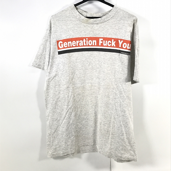 実際に弊社で買取させて頂いたUNDERCOVER/アンダーカバー 90s Generation Fuck You Tシャツ 