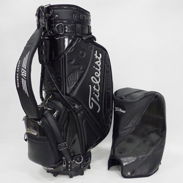 実際に弊社で買取させて頂いたTitleist/タイトリスト CB5VW ボーケイ・デザイン 5分割キャディバッグ 限定モデル ブラック