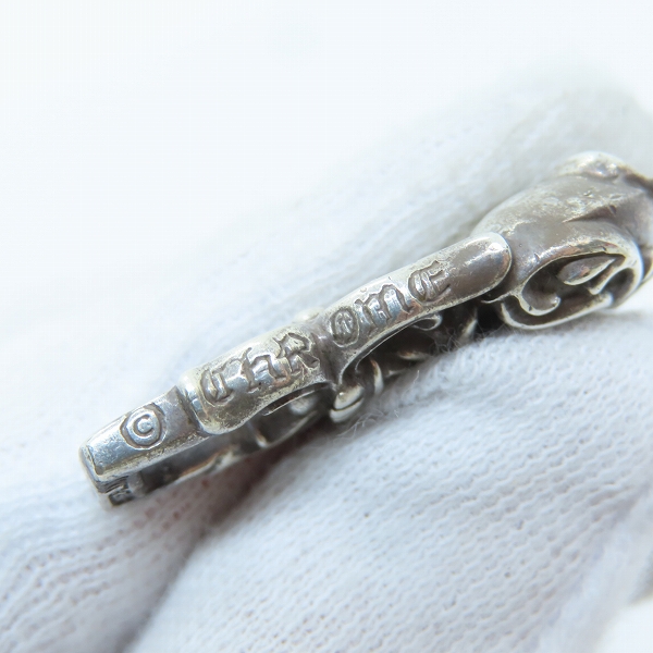 実際に弊社で買取させて頂いたCHROME HEARTS/クロムハーツ DAGGER HEART/ダガーハート ペンダントトップ の画像 4枚目