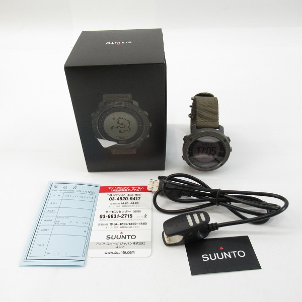 実際に弊社で買取させて頂いたSUUNTO/スント TRAVERSE ALPHA FOLIAGEトラバース アルファ フォリッジ SS022292000の画像 7枚目