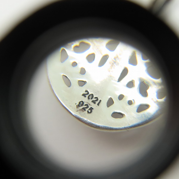 実際に弊社で買取させて頂いたCHROME HEARTS/クロムハーツ TINY CLSC OVAL タイニークラシックオーバル ペンダントトップ/チャーム パヴェダイヤの画像 5枚目