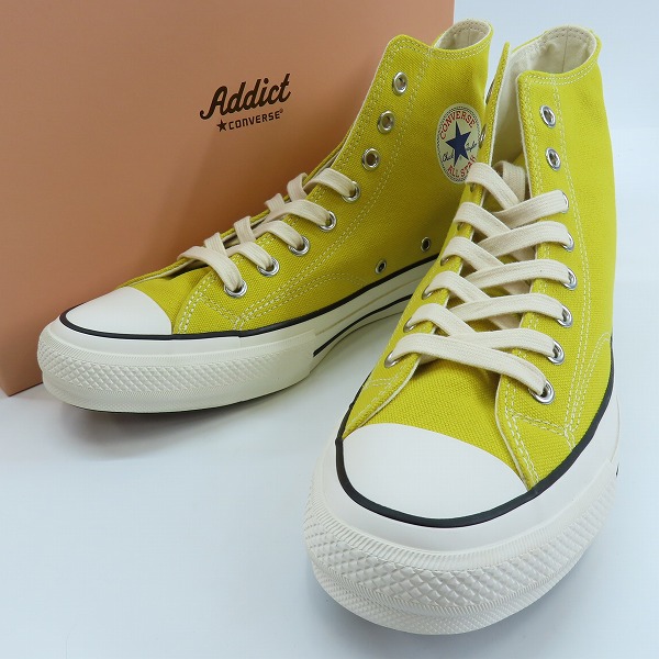 実際に弊社で買取させて頂いたCONVERSE/コンバース Addict/アディクト CHUCK TAYLOR CANVAS HI/チャックテイラー キャンバス ハイ 1CL573/28