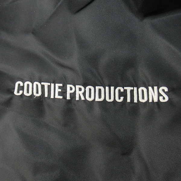 実際に弊社で買取させて頂いたCOOTIE PRODUCTIONS/クーティープロダクションズ Nylon Coach Jacket ナイロン コーチジャケット/Lの画像 5枚目