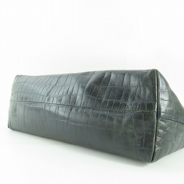 実際に弊社で買取させて頂いたFelisi/フェリージ クロコ型押し トートバッグ 15-20の画像 2枚目