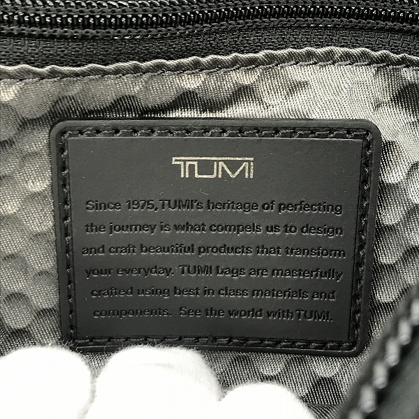 実際に弊社で買取させて頂いたTUMI/トゥミ ALPHA BRAVO Lewis Crossbody ショルダーバッグ 232305Dの画像 6枚目