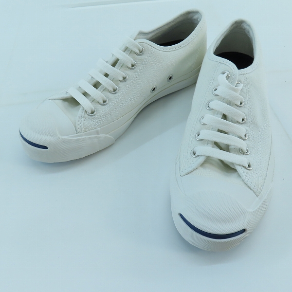 実際に弊社で買取させて頂いたCONVERSE/コンバース JACK PURCELL ジャックパーセル ホワイト/23.5