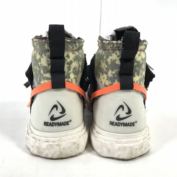 実際に弊社で買取させて頂いたNIKE×READYMADE/ナイキ×レディメイド BLAZER MID BLACK ブレーザー ミッド CZ3589-001/26.5の画像 1枚目