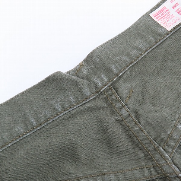 実際に弊社で買取させて頂いたEVISU/エヴィス  シングルバックポケット ボタンフライデニムパンツ 34の画像 8枚目