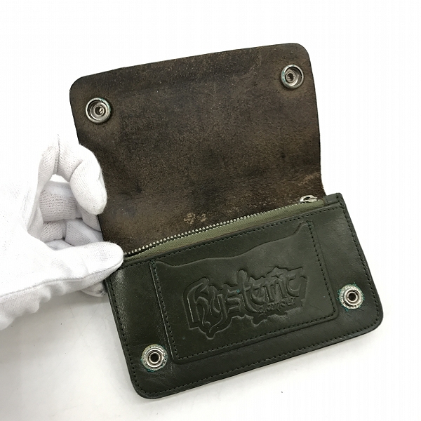 実際に弊社で買取させて頂いたHYSTERIC GLAMOUR/ヒステリックグラマー 二つ折り財布の画像 3枚目