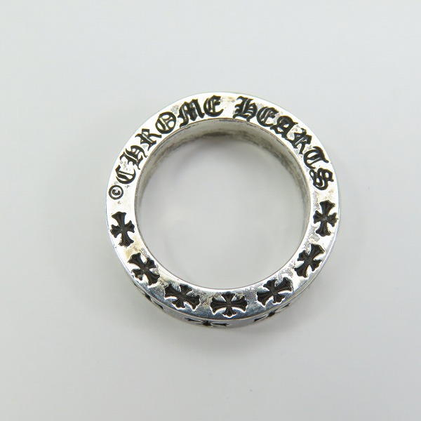 実際に弊社で買取させて頂いたCHROME HEARTS/クロムハーツ 6mm CH FOREVER/フォーエバー スペーサーリング 7号の画像 6枚目