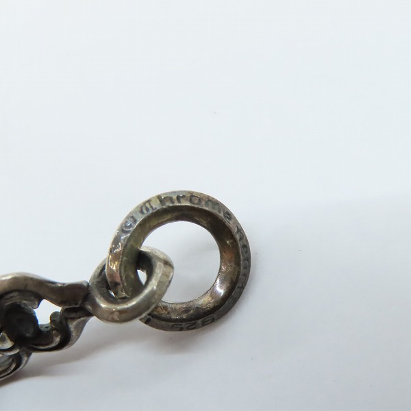 実際に弊社で買取させて頂いた【オールド刻印】CHROME HEARTS/クロムハーツ ケルティックローラーペンダントの画像 4枚目