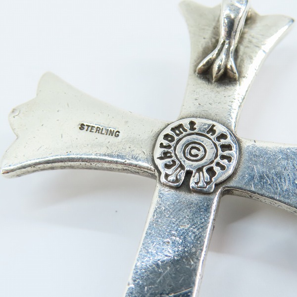 実際に弊社で買取させて頂いたCHROME HEARTS/クロムハーツ CH CROSS LRG/ラージクロスペンダントの画像 4枚目