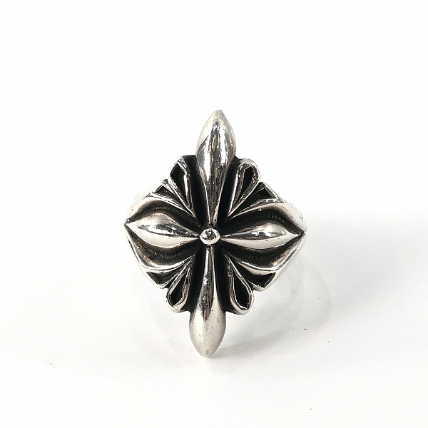 実際に弊社で買取させて頂いた【ギャラ付き】Bill Wall Leather/BWL/ビルウォールレザー ニュー クロス リング/21-21.5号の画像 1枚目