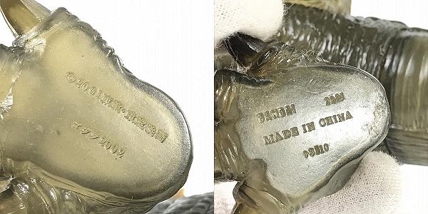 実際に弊社で買取させて頂いたBANDAI/バンダイ ムービーモンスターシリーズ 劇場限定 ゴジラ 2002 ソフビ タグ付きの画像 6枚目