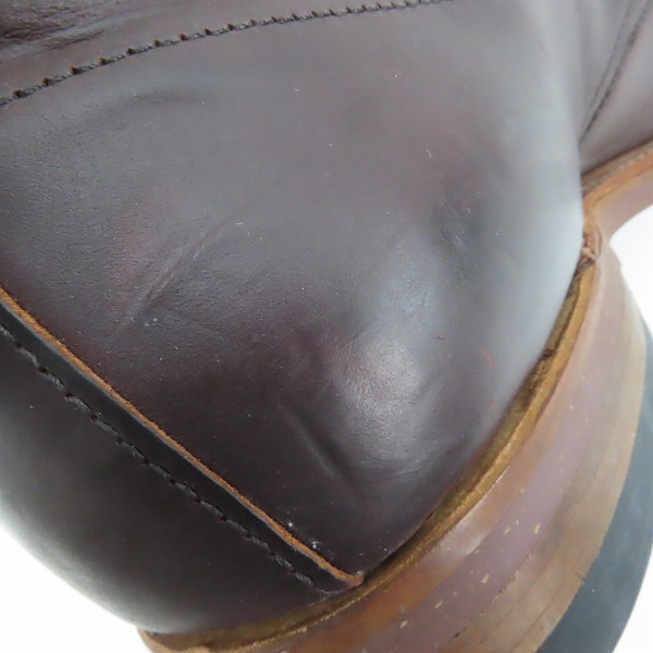 実際に弊社で買取させて頂いたANATOMICA×ALDEN/アナトミカ×オールデン INDY BOOT/インディー ブーツ 4113/8Eの画像 7枚目