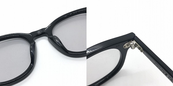 実際に弊社で買取させて頂いたJULIUS TART OPTICAL/ジュリアスタートオプティカル メガネフレーム/アイウェア PL-002A ARの画像 3枚目