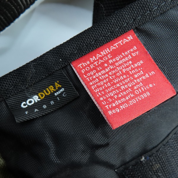 実際に弊社で買取させて頂いたManhattan Portage/マンハッタンポーテージ 迷彩柄 ショルダーバッグ の画像 5枚目