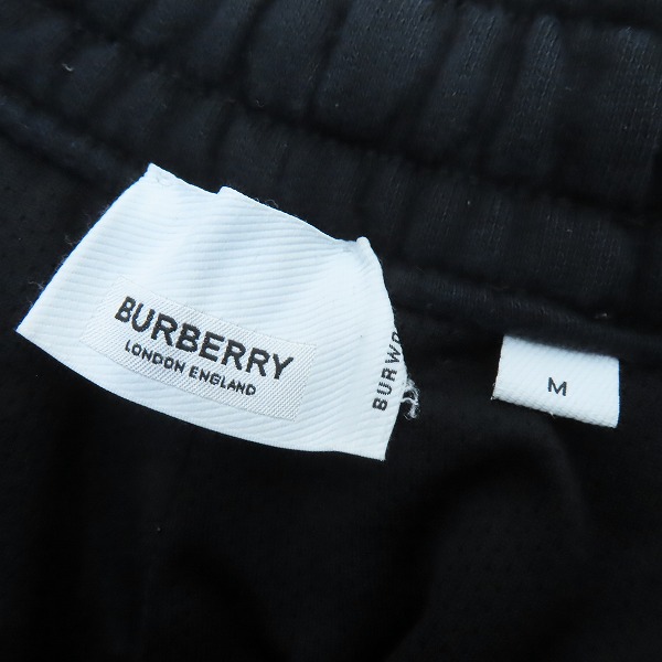実際に弊社で買取させて頂いたBURBERRY/バーバリー サイド ビッグ ロゴ スウェット ハーフパンツ 8034160/Mの画像 3枚目