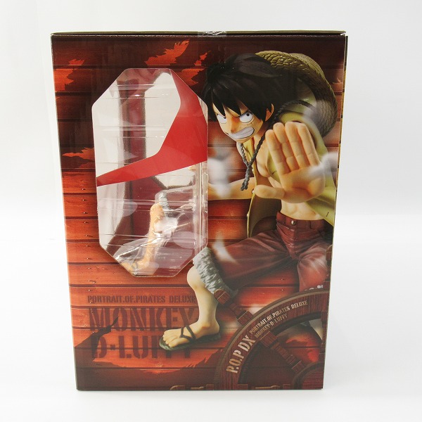 実際に弊社で買取させて頂いた【未開封】メガハウス P.O.P DX/ワンピース エクセレントモデル モンキー・D・ルフィ フィギュアの画像 2枚目