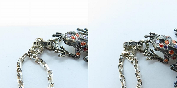 実際に弊社で買取させて頂いたROYAL ORDER/ロイヤルオーダーフロッグ ペンダントの画像 6枚目