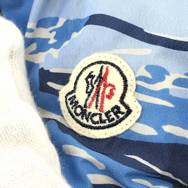 実際に弊社で買取させて頂いた【JPタグ】MONCLER/モンクレール MAGLIA CARDIGAN ナイロン ジップアップ ジャケット 510918413700/Lの画像 5枚目