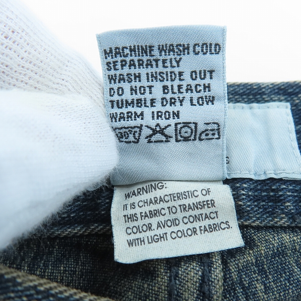 実際に弊社で買取させて頂いたARMANI EXCHANGE/アルマーニエクスチェンジ ストレートデニム パンツ/30の画像 3枚目