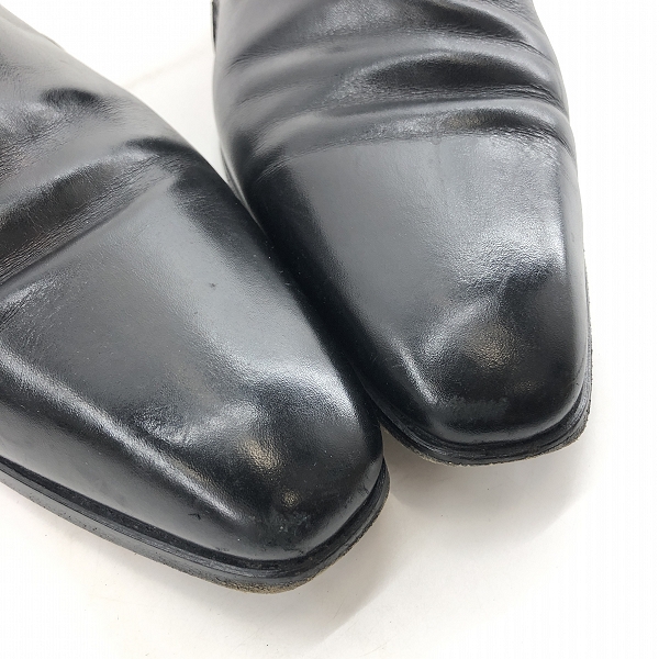 実際に弊社で買取させて頂いたMAGNANNI/マグナーニ クインクラシコ別注 オパンケ製法 サイドジップ レザー シューズ 16655/40の画像 8枚目