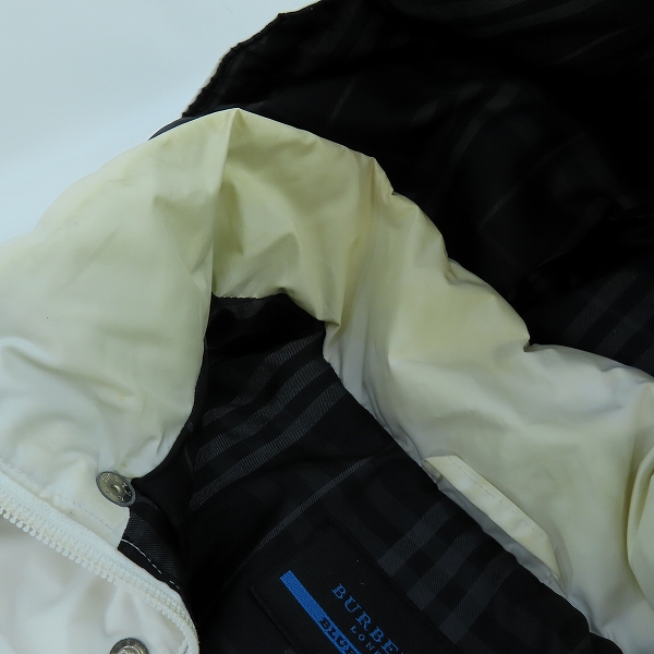 実際に弊社で買取させて頂いたBURBERRY BLUE LABEL/バーバリーブルーレーベル ダウンジャケット FNK02-505-03/Lの画像 6枚目